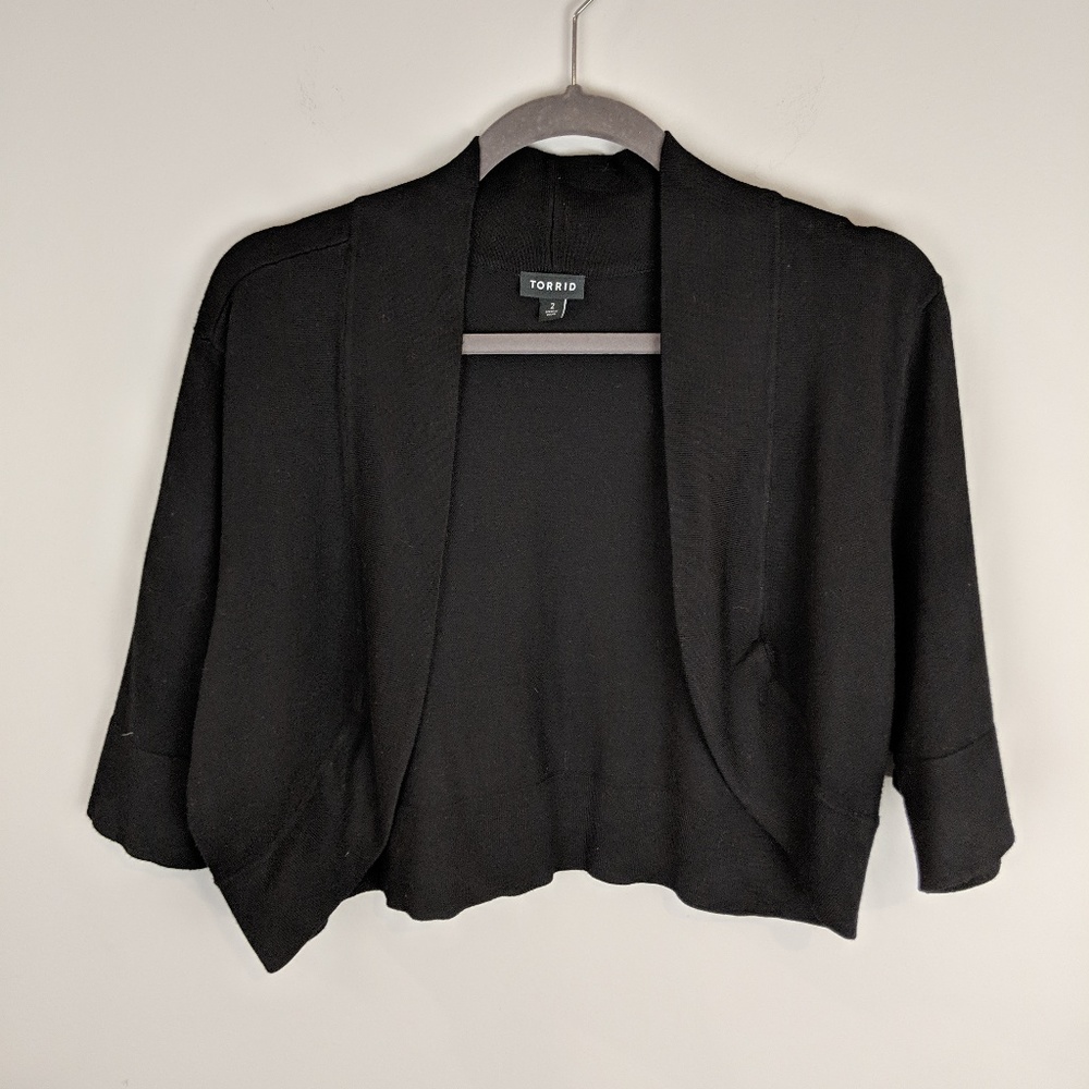 Torrid Black Shrug